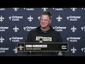 Doug Nussmeier on Tyler Shough's first start, Panthers defense | New Orleans Saints