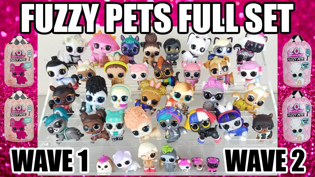 LOL Surprise Fuzzy Pets  Series 5 (Makeover Series) 