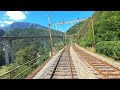 ★ Bellinzona - Göschenen - Wassen Gotthard cab ride [08.2019]