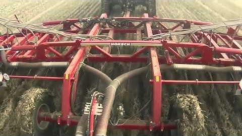 Horsch Sprinter 18m CTF - 15” Inter Row with Muddy River at Jordan Farm