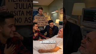 Henrique e Juliano visitam pai de fã em asilo e emocionam 😭 #henriqueejuliano #henriqueejuliano