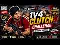 BGMI LIVE 🔴 1v4 Clutch Challenge + Extreme Survival | Road To Conqueror 🇮🇳