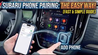 Subaru Forester - Know Your Subaru - Pairing Your iPhone