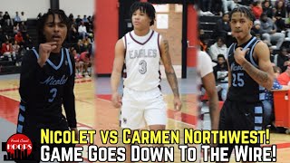 Nicolet vs Carmen NW Was WILD! Game Goes Down To The Wire!