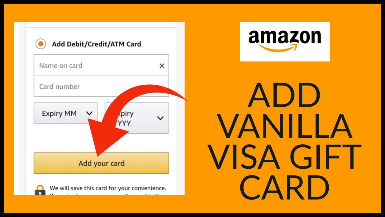 How to Use Vanilla Gift Card on Amazon  