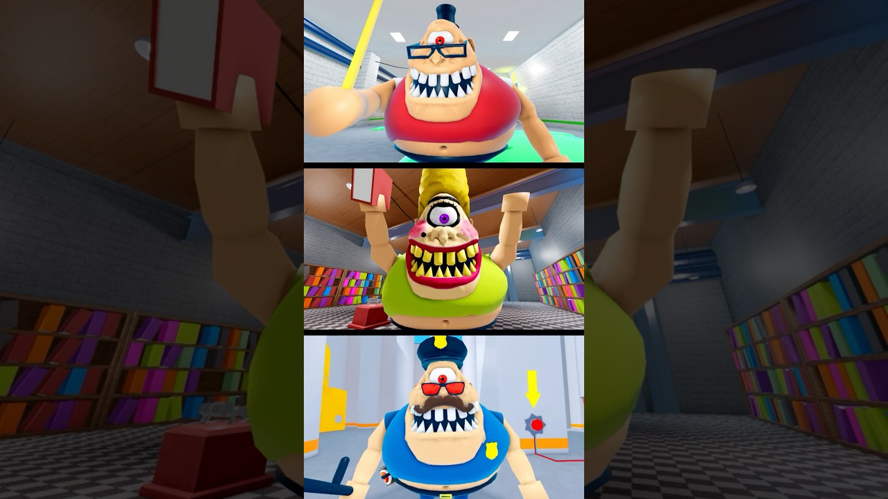 Roblox Scary Obby Jumpscares ESCAPE MR. STINKY DETENTION vs MRS. STINKY & MR. STINKY'S PRISON ESCAPE