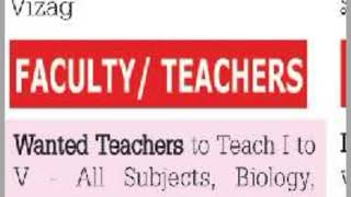 Sunday Eenadu classifieds jobs AP 1-06-25#vizag#skm @turningpoint3693