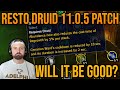 Is Resto Druid Back? Or is it Bait...11.0.5 - PvP