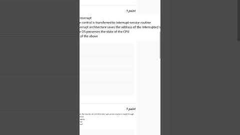 Operating System Fundamentals NPTEL week 1assignment 1