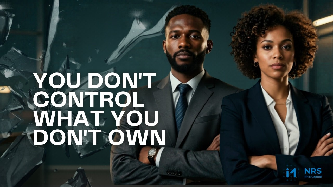 𝗬𝗼𝘂 𝗱𝗼𝗻’𝘁 𝗰𝗼𝗻𝘁𝗿𝗼𝗹 𝘄𝗵𝗮𝘁 𝘆𝗼𝘂 𝗱𝗼𝗻’𝘁 𝗼𝘄𝗻. #OwnYourIP