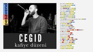 Cegıd - Vaşak - Verse 1 - Sözler & Kafiye Şablonu