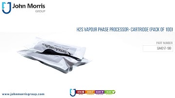 H2S Vapour Phase Processor (VPP) Cartridge (pack of 100) | John Morris Group