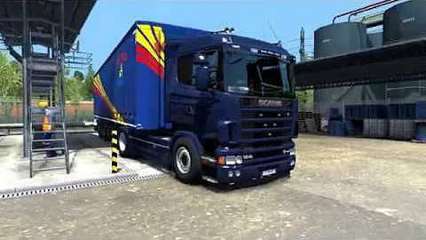 Euro Truck Simulator 2 - RJL Scania R4 480 V8 (Kriechbaum sound)