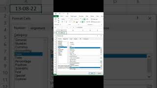 date conversation in excel | Gregorian to hijri | convert date in excel | shorts