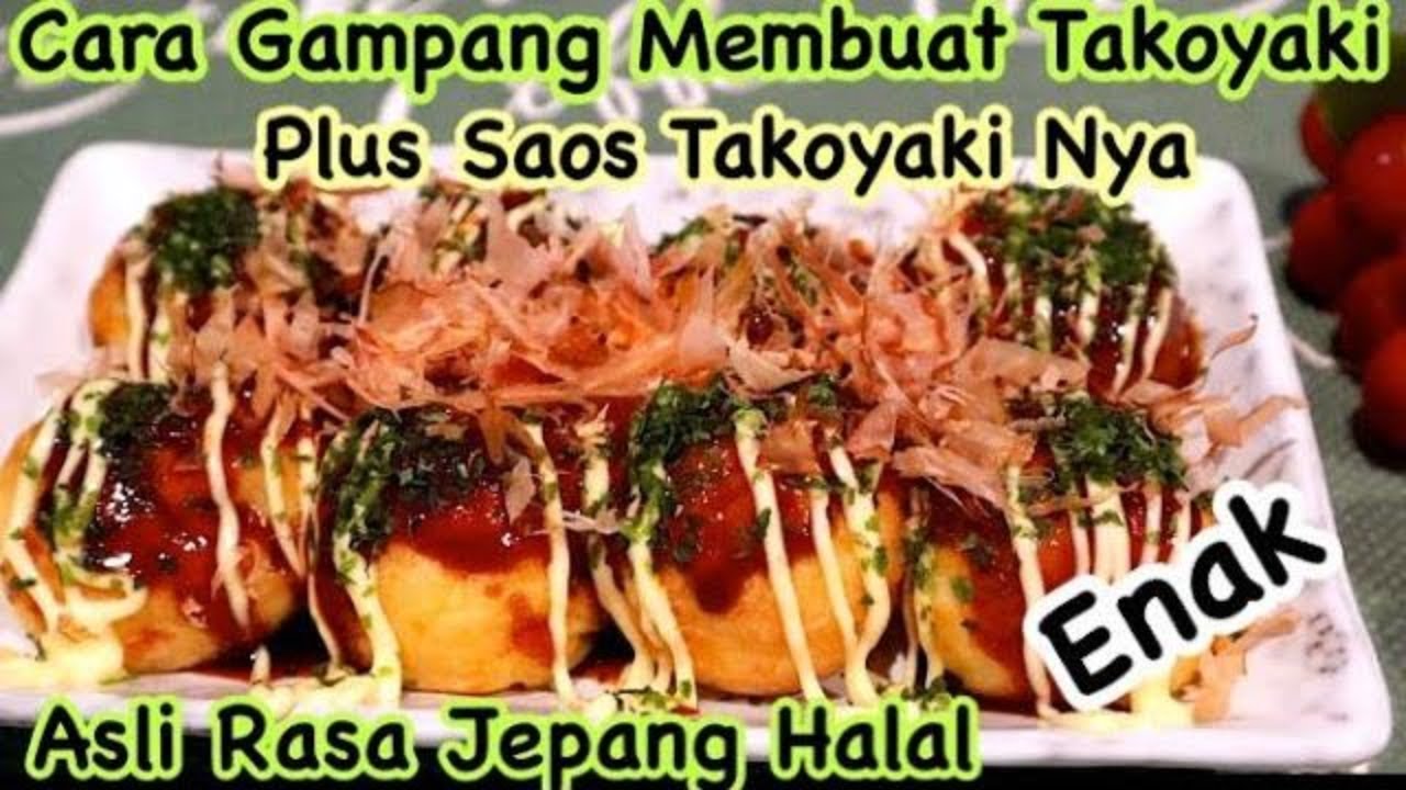 Cara Membuat Takoyaki Jepang Yang Asli Dan Tips nya YouTube