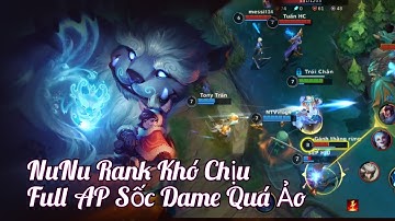 [LMHT Tốc Chiến] Nunu & Willump Rừng Gank Siêu Khó Chịu Full Phép Sốc Dame Cực Ảo