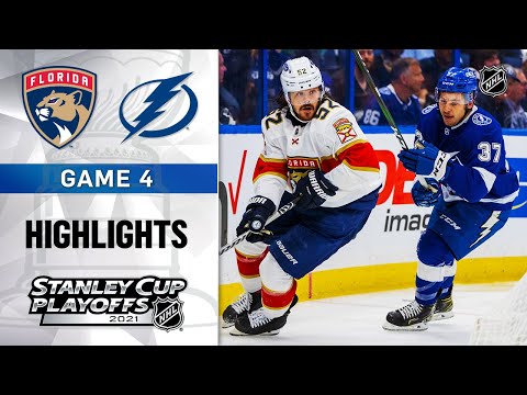 First Round, Gm 4: Panthers @ Lightning 5/22/21 | NHL Highlights