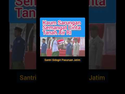 Upacara Bendera HUT RI ke 78 I Pesantren Sidogiri Jatim @yaminhasibuan319