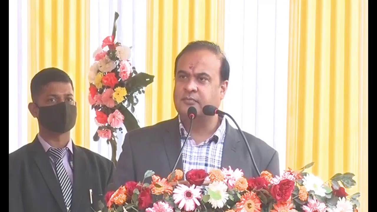 At Foundation stone laying ceremony of Bajali Sub-divisional Hospital in Patsala.