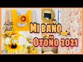 DIY + IDEAS DECORACIÓN DE OTOÑO 🍂 COMO DECORAR UN BAÑO PEQUEÑO PARA OTOÑO! 🍁 ESPACIOS PEQUEÑOS