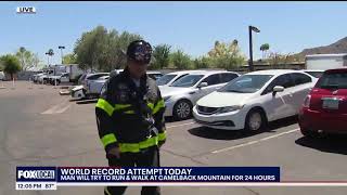 Fireman Rob Noon Live Shot on Fox 10 Phoenix