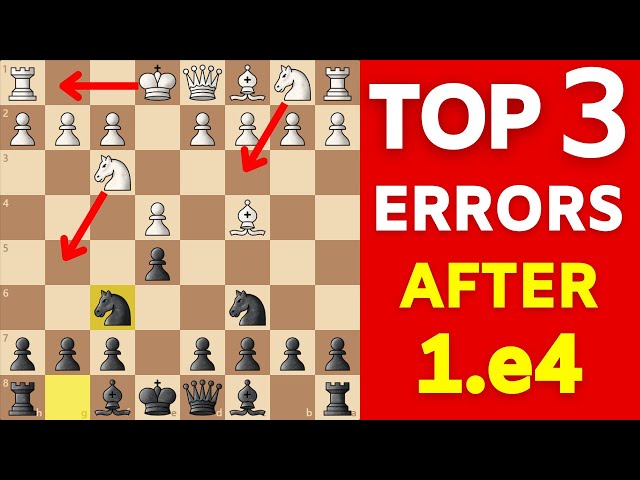 Common Opening Traps and Blunders 1. e4 - Part 3