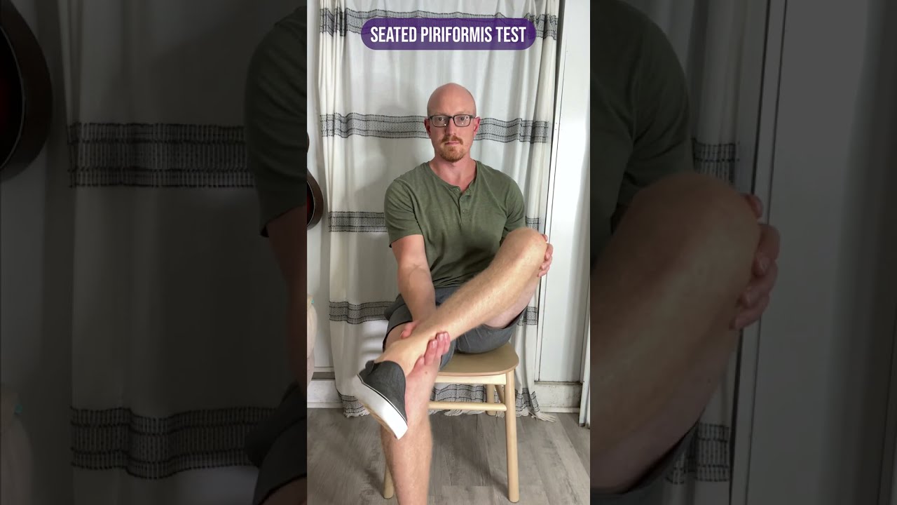 How To Self Test For Piriformis Syndrome At Home