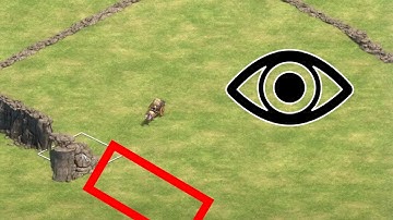 Scenario Editor Tricks AOE2 DE: Invisible Wall