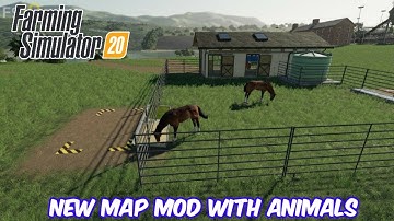 FS 20 New Map Mod  Animals transport Prosess || FS 20 Map Mod ||