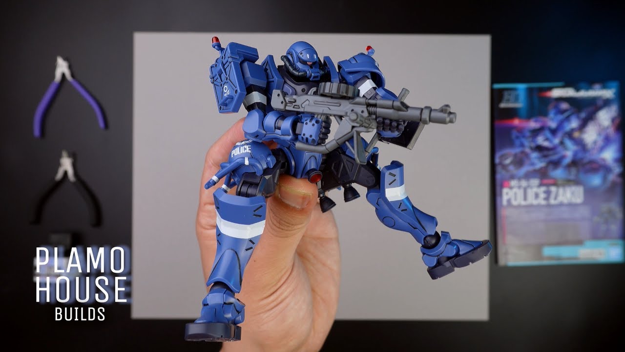 HG Police Zaku | Mobile Suit Gundam GQuuuuuuX | Speed Build | Model Kit | Bandai