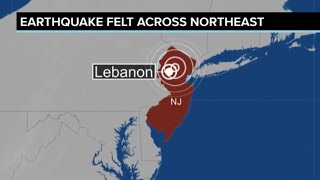 4.8 magnitude earthquake shakes New York City and New Jersey