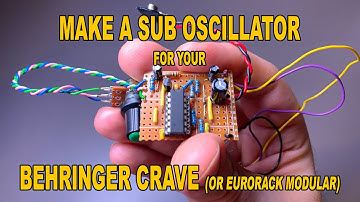 DIY Sub Oscillator (SH-101 type) for your Crave Synth or Eurorack modular synth (with schematics)