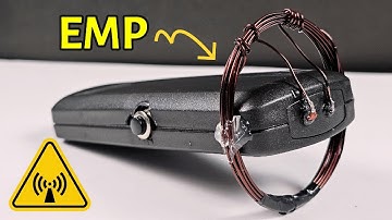 DIY EMP Jammer device from Scratch! | How to Block Signals & Electronics (Educational)