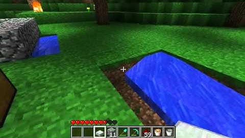 Minecraft Tutorial: Obsidian Maker with redstone