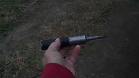 Hilti TE40 AVR rotary hammer and ground rod driving tool.