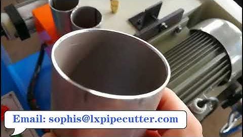 Automatic double-head chamfering machine deburring machine - Longxin Machinery