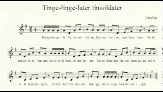 Tinge linge later tinsoldater