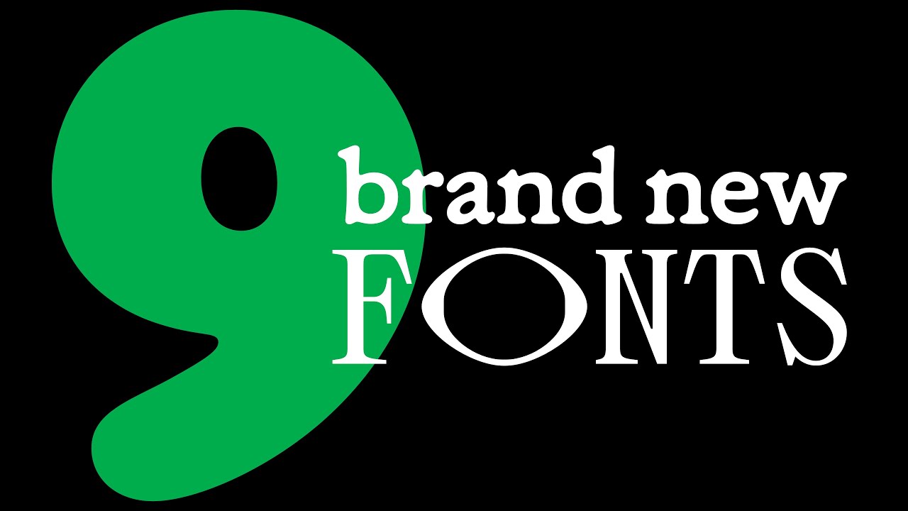 New Typefaces from Future Fonts, Pangram Pangram, and More