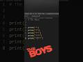 The boys vs girls coding  python funny meme  shorts python theboys