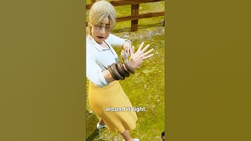 Snake fell on women #gaming #cosplay #funny #facts #sciencefacts #history #automobile #animation