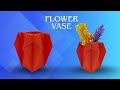 DIY Aesthetic Flower Vase 🌿 Simple, Cheap & Gorgeous Home Decor Idea