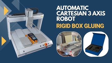 Automatic XYZ Rigid Box Gluing Machine | +91 9877722548 | #rigidboxmachine #rigidbox #hotmeltmachine