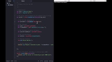 Parse Query Strings in a Node.js server | The Node.js Master Class