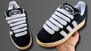 HOW TO BAR LACE ADIDAS CAMPUS 00s (BEST WAY!)