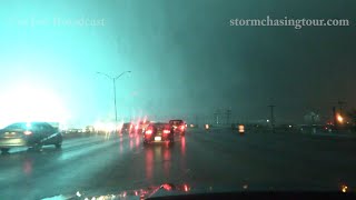 March 2nd, 2023 Dallas, Texas Power Flashes and Accidents During Tornado Warning