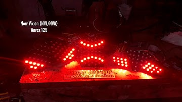 Custom Stoplamp New Vixion (NVL/NVA), Supra X 125 dan Vario 150 old