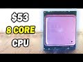 8 Core CPU for $53....!? Will it BOTTLENECK a RX 5700 XT...!?