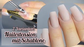 NAGELVERLÄNGERUNG mit Gel selber machen! | Danana