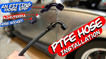 How To Assemble PTFE AN Fittings | Complete Fuel System Upgrade Part 2 | @RADesignsPerformance
