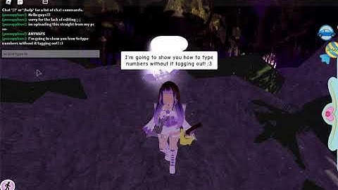 How to type numbers in Roblox without it tagging out!